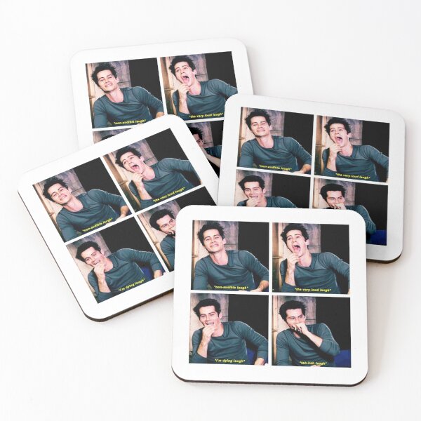 Aperçu de l'œuvre dylan obrien en riant créée et vendue par hippydoda.