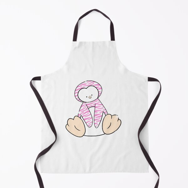 Item preview, Animal Print Penguin (pink zebra) designed and sold by gross-girl99.