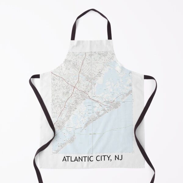 Item preview, Atlantic City, NJ Quad Topographical Map Clean designed and sold by PGHPhotoCo.