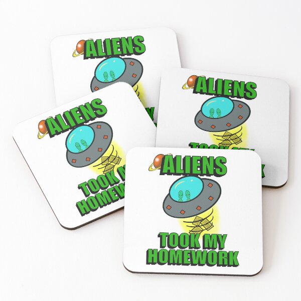 Item preview, Aliens Took My Homework designed and sold by BusyMonkeys.