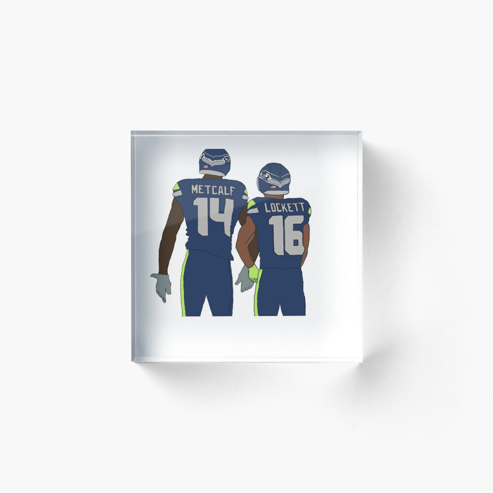 Dk Metcalf Number 14 metcalf receive the ball Photographic Print for Sale  by HelenaHalvorson