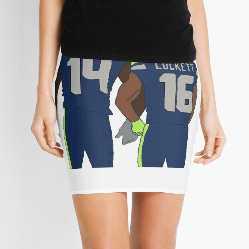 DK Metcalf & Tyler Lockett A-Line Dress by AirForce88