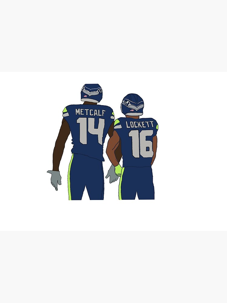 DK Metcalf & Tyler Lockett Sticker by AirForce88