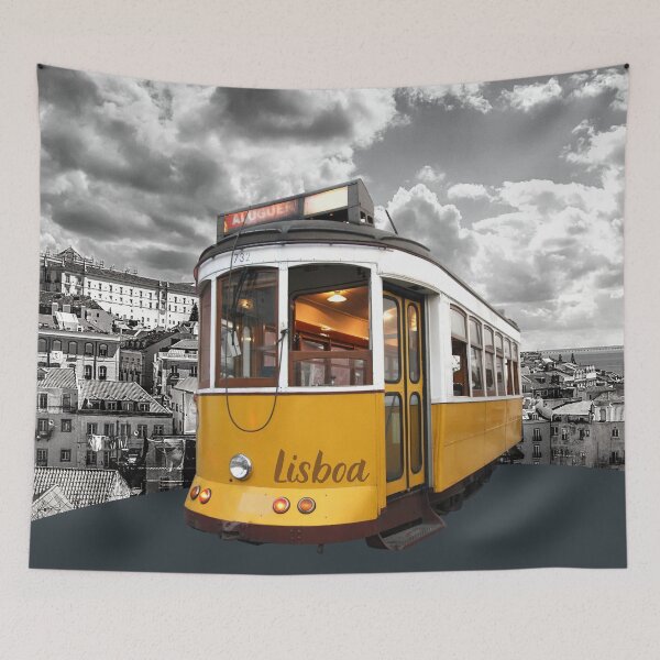 Item preview, Portugal yellow train designed and sold by munizz.
