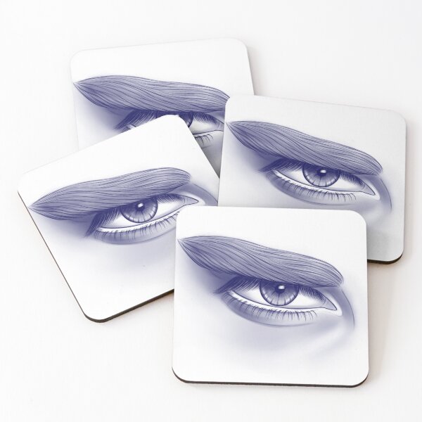 Item preview, Male eye. Monochrome illustration designed and sold by Iris777.