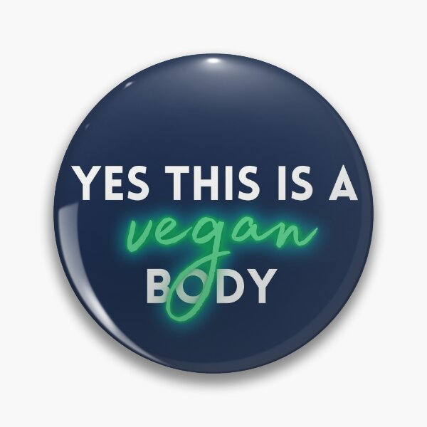 Item preview, Yes This Is A Vegan Body designed and sold by FitFabFunny.