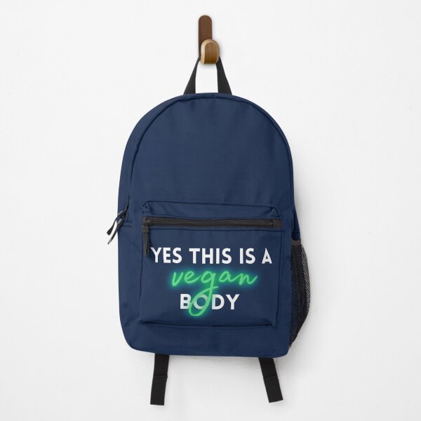 Item preview, Yes This Is A Vegan Body designed and sold by FitFabFunny.