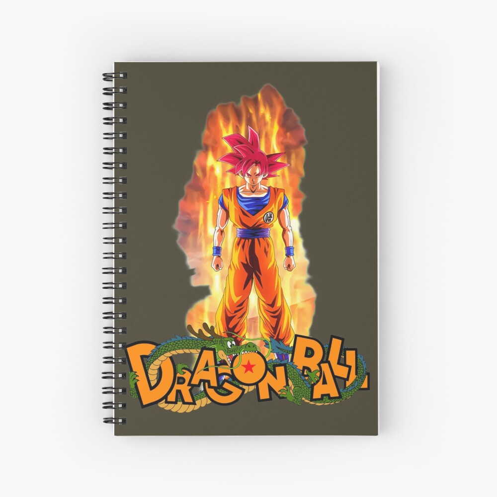 Super Saiyan God Goku & Vegeta (Dokkan Battle) Spiral Notebook