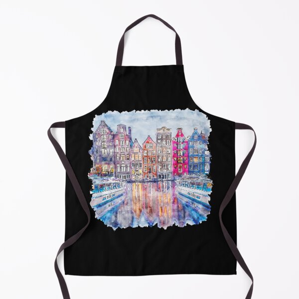 Item preview, Amsterdam skyline art designed and sold by madsunstd.
