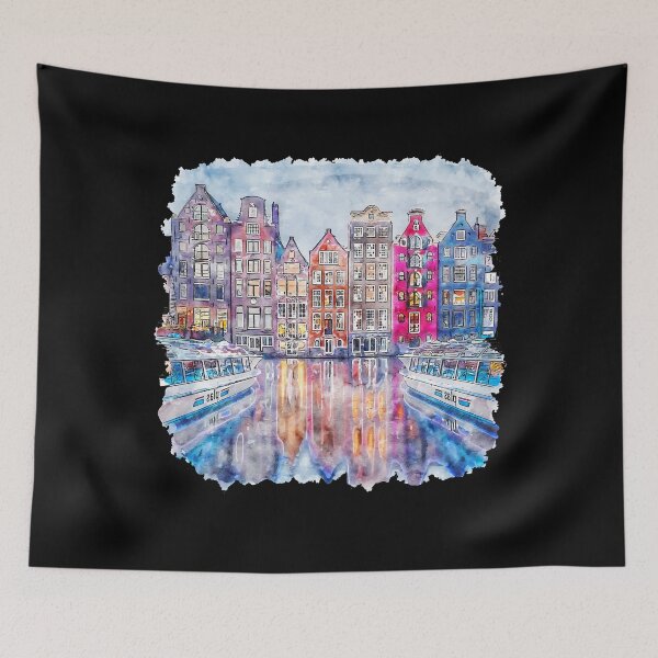 Artikelvorschau, Amsterdam Skyline Kunst entworfen und verkauft von madsunstd.