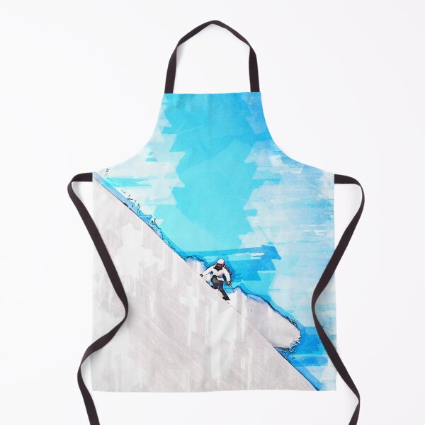 Item preview, Skiing In Norway Abstract. For ski lovers. designed and sold by ColortrixArt.