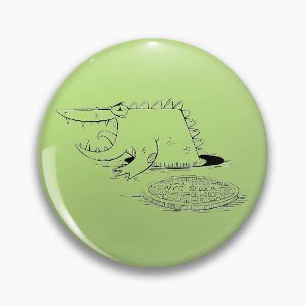 Item preview, Crocodiles in NY sewers designed and sold by crisarroyo.