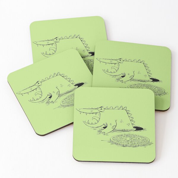 Item preview, Crocodiles in NY sewers designed and sold by crisarroyo.