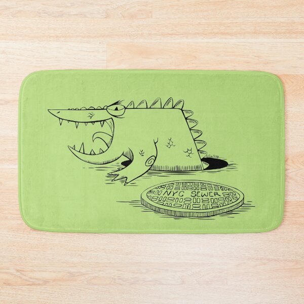 Item preview, Crocodiles in NY sewers designed and sold by crisarroyo.