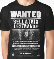 wanted bellatrix lestrange Graphic T-Shirt