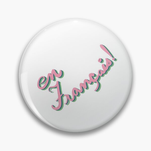 Artikelvorschau, En Français - Pink entworfen und verkauft von DukaDevi.
