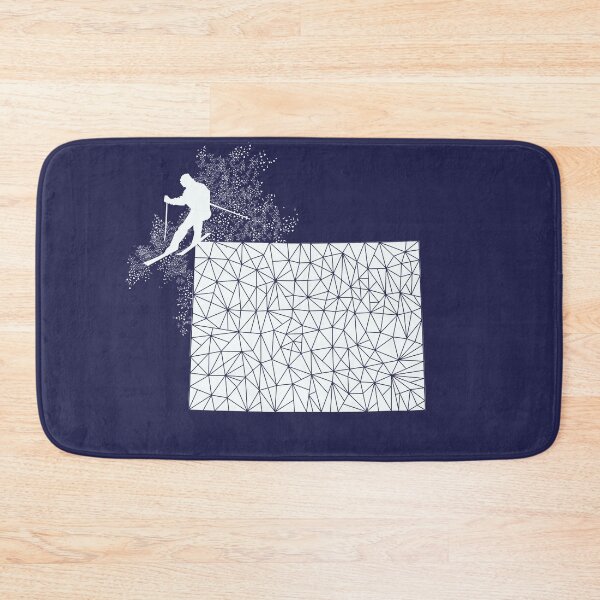 Item preview, State of Colorado Geometric Skier designed and sold by HungryDino.
