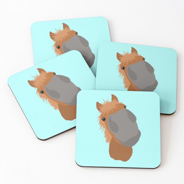 Item preview, Nosey Chestnut Pony designed and sold by HorseFly Ranch.