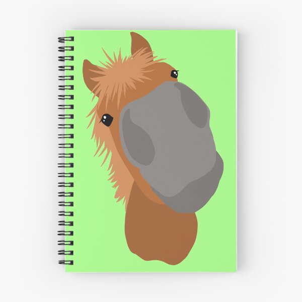Item preview, Nosey Chestnut Pony designed and sold by HorseFly Ranch.