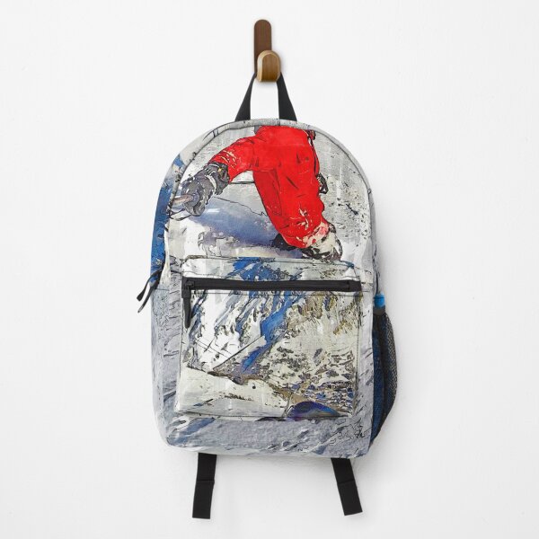Item preview, Skiing Downhill Abstract. For ski lovers. designed and sold by ColortrixArt.