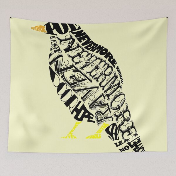 Item preview, THE RAVEN - E. A. Poe designed and sold by EnjoyRiot.