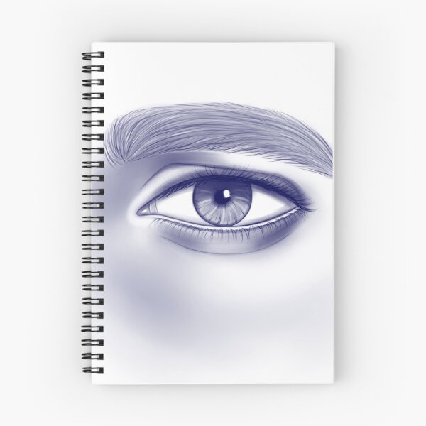 Item preview, Male eye. Monochrome illustration designed and sold by Iris777.