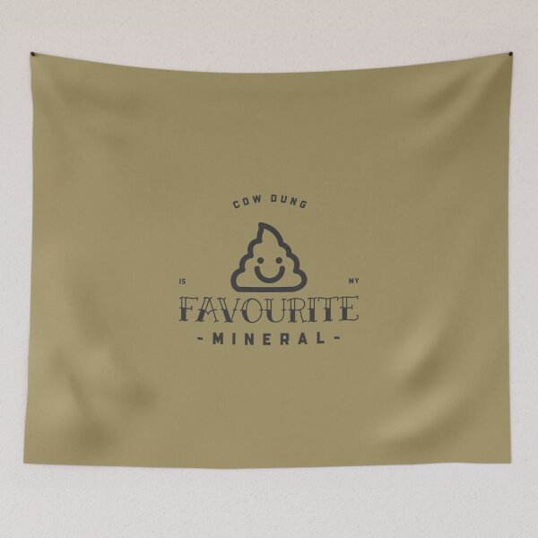 Item preview, Cow dung is my favourite mineral designed and sold by Ayurveda Fun Store.