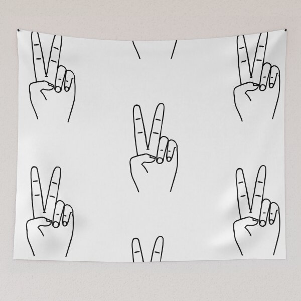 Item preview, Peace | Peace Fingers | Deuces designed and sold by itsokaybyme.