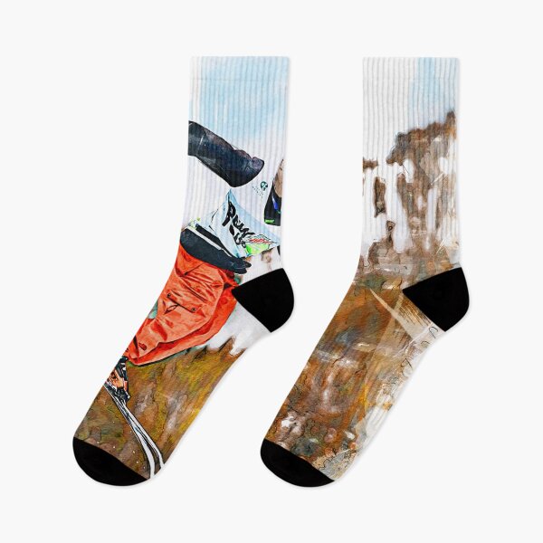 Item preview, Pro Skier In The Air. For ski lovers designed and sold by ColortrixArt.