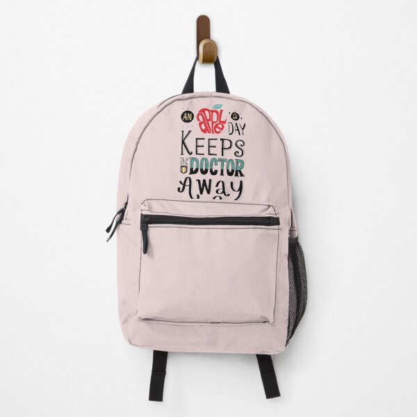 Item preview, An Apple A Day Keeps The Doctor Away Veganuary  designed and sold by FitFabFunny.