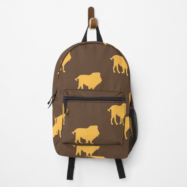 Item preview, Gold lions on brown designed and sold by tetibright.