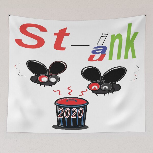 Item preview, The Flies/Grinch Stole The Stink Stank Stunk 2020 Holiday Bin designed and sold by NadeenInspires.