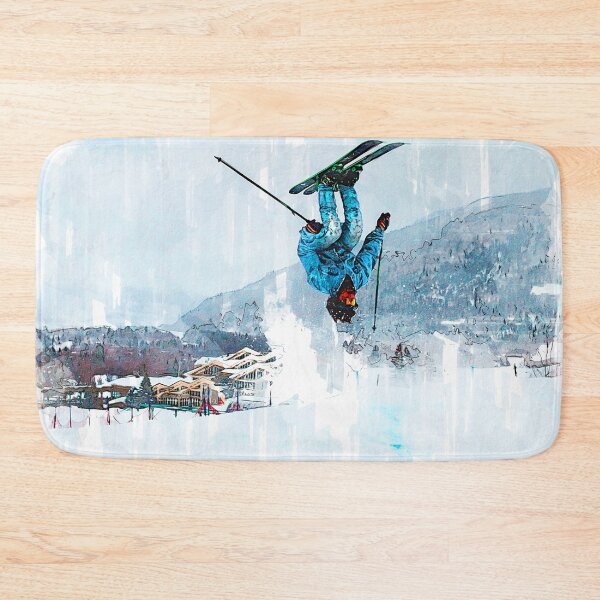 Item preview, Upside Down Skiing Pro. For ski lovers. designed and sold by ColortrixArt.
