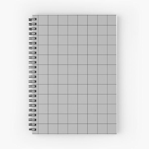 Item preview, Windowpane Check Grid (black/gray) designed and sold by Design Minds Boutique.