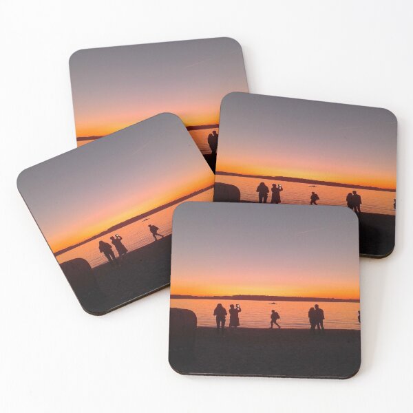 Item preview, Sunset on the Baltic Sea beach designed and sold by Bernsteinhaus.