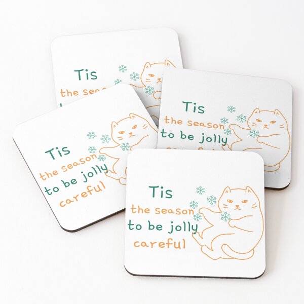 Item preview, tis the season to be jolly careful designed and sold by diyanemo2830.