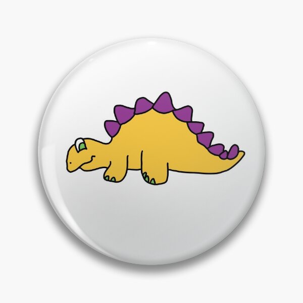 Item preview, Yellow Retro Dinosaur  designed and sold by GhostLonging.