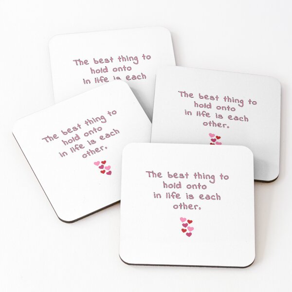 Item preview, The best thing to hold on in life is each other, Love, Valentines, Anniversary, Birthday designed and sold by avit1.