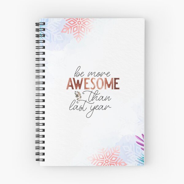 Item preview, Be more awesome than last year | New Year | Festival designed and sold by designdroplet.