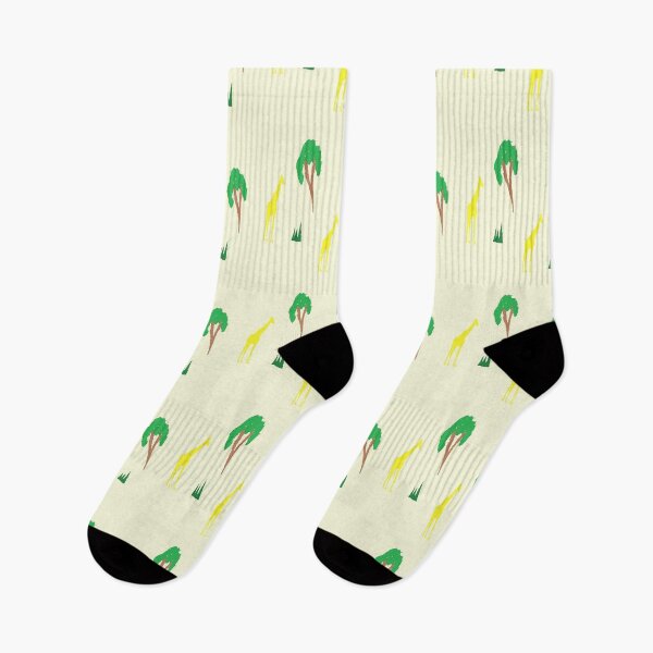 Item preview, Giraffe and trees pattern designed and sold by tetibright.