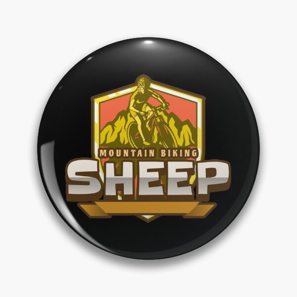 Item preview, Cool Mountain Biking Sheep Design designed and sold by SocialStreet.