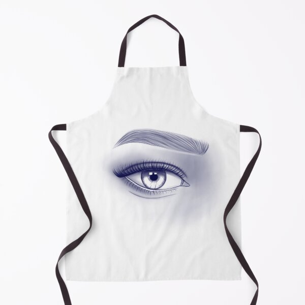 Item preview, The female eye. Monochrome illustration designed and sold by Iris777.
