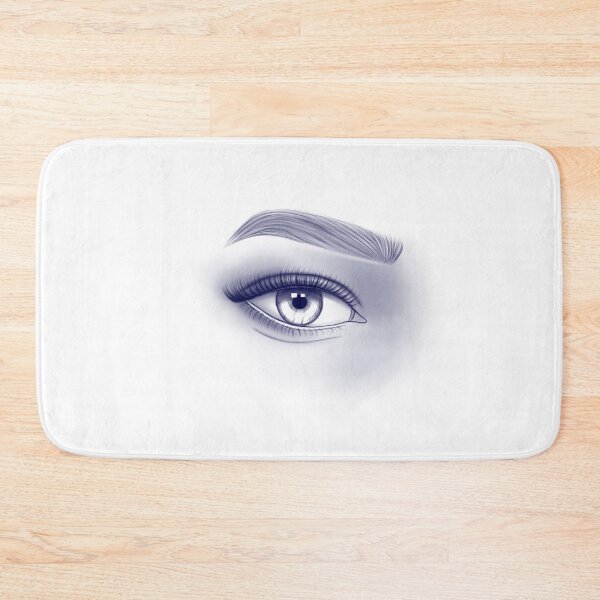 Item preview, The female eye. Monochrome illustration designed and sold by Iris777.