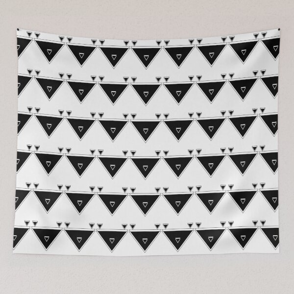 Item preview, Fox in triangles designed and sold by GdaySnoopy.