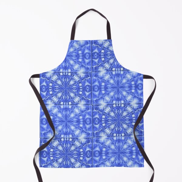Item preview, Mosaic Blue and White Pattern designed and sold by Lynn Marie Sharp.