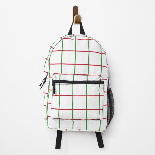 Item preview, Christmas Windowpane Check Grid (red/green/white) designed and sold by Design Minds Boutique.