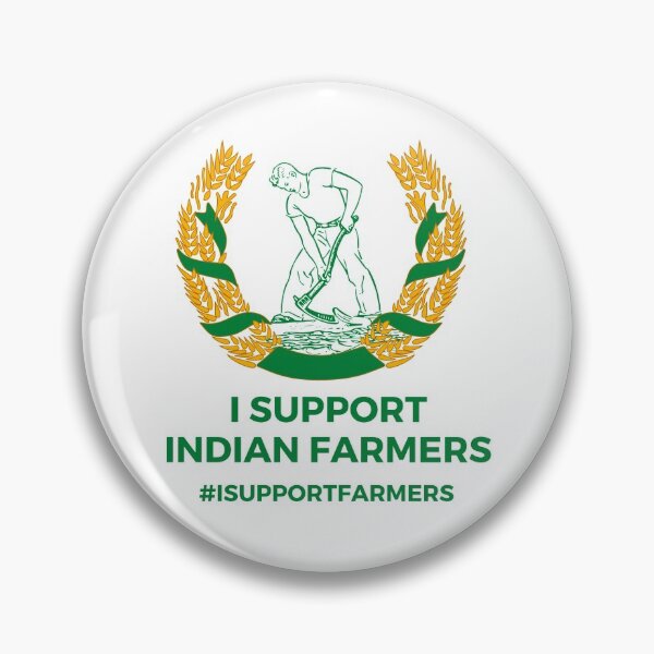 Item preview, I support Indian Farmers | I support our Farmers | Stand with Farmers designed and sold by FitBeast.