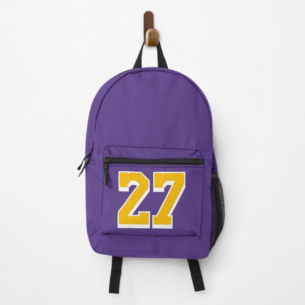 Item preview, 27 Yellow Number Twenty-seven Purple Basketball Jersey designed and sold by elhefe.