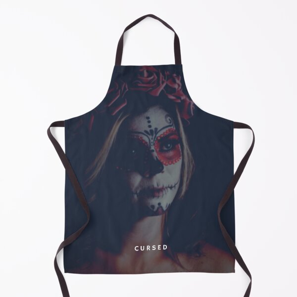 Item preview, Cursed - Ghoulish Cursed Face, Mexican Markings designed and sold by MiamiLife.