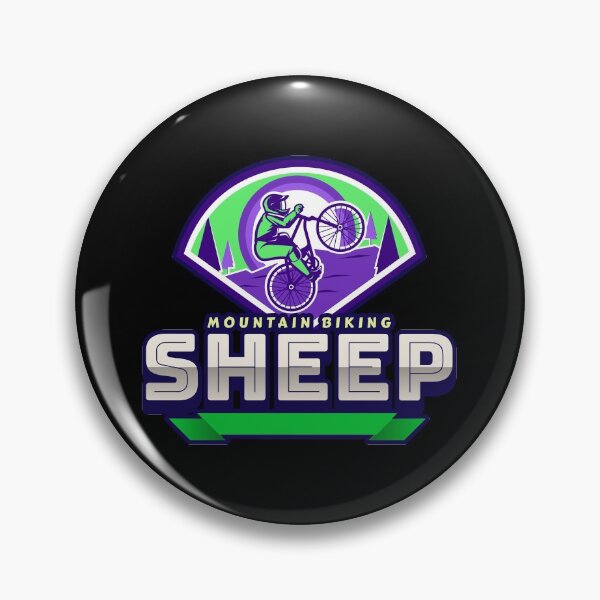 Item preview, Cool Mountain Biking Sheep Design designed and sold by SocialStreet.